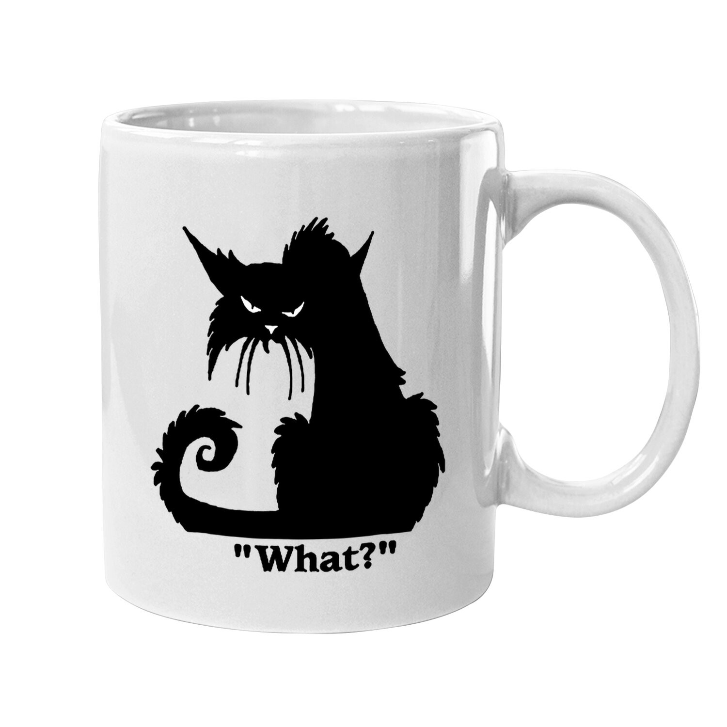 Cat What Coffee Mug