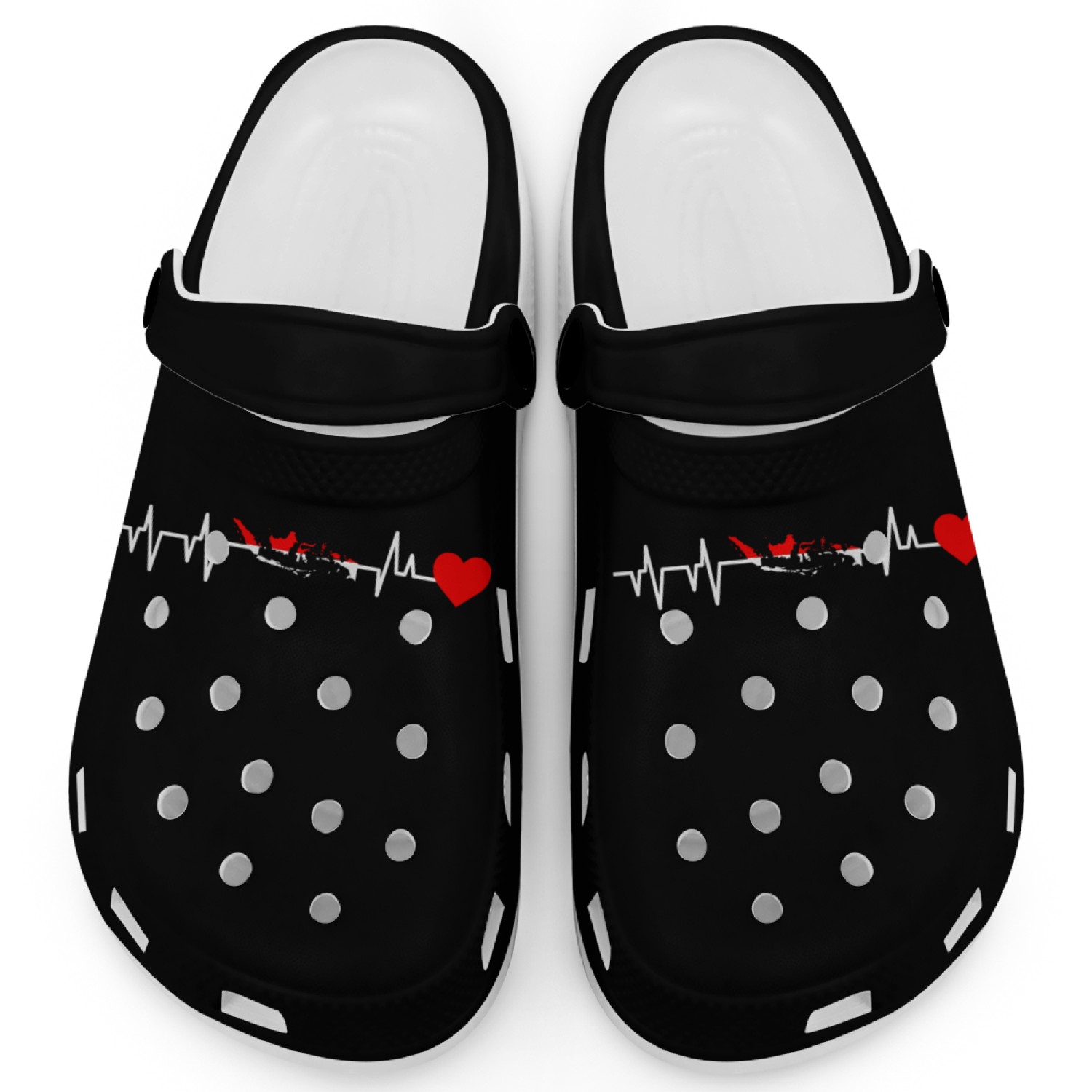 Indonesia Heartbeat Gift Clogs