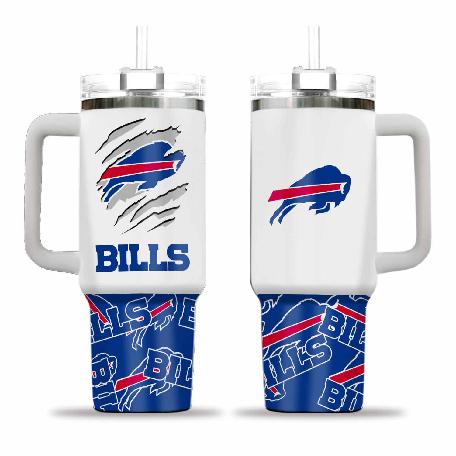 Buffalo Bills Amazing Logo Team football Tumbler 40Oz