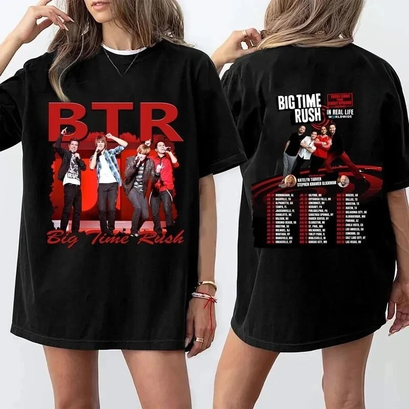 Big Time Rush 2025 Tour Double Sided T-Shirt