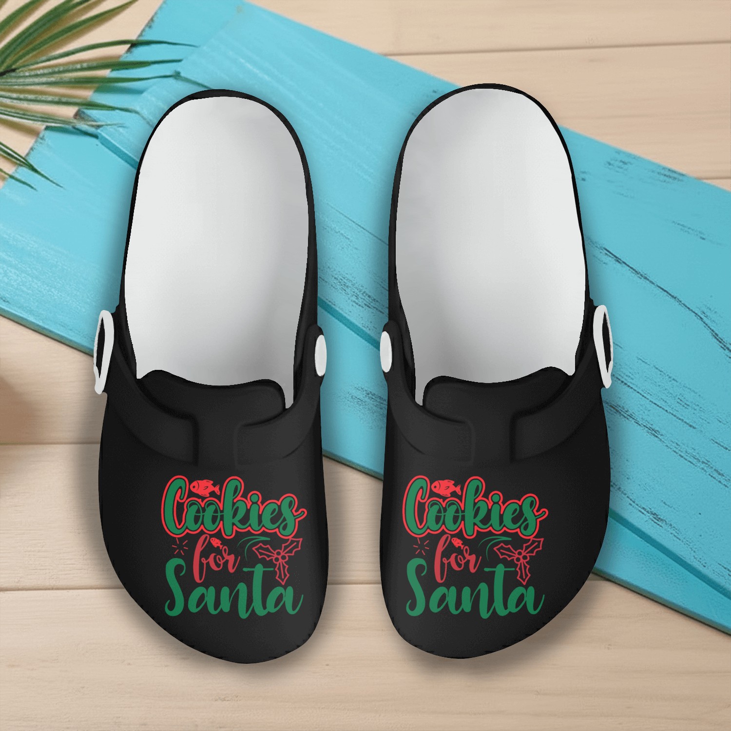Cookies For Santa Slip On Clogs