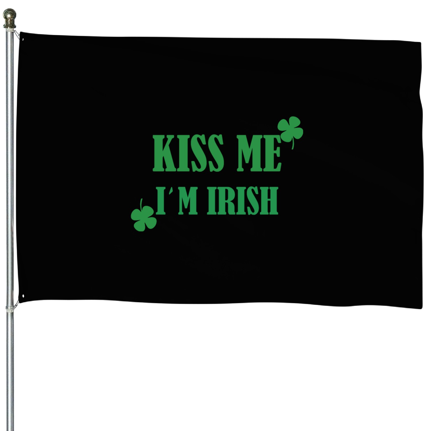 kiss me im irish House Flags