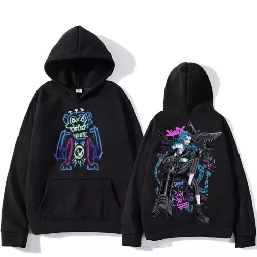 Jinx Arcane Hoodie For Fans Double-Sided Full Size