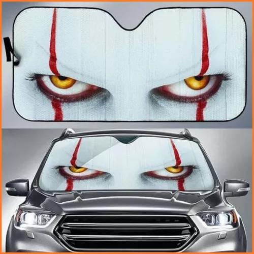 Pennywise Face Auto Sun Shade Car Sunshade Car Sunshade Accessories