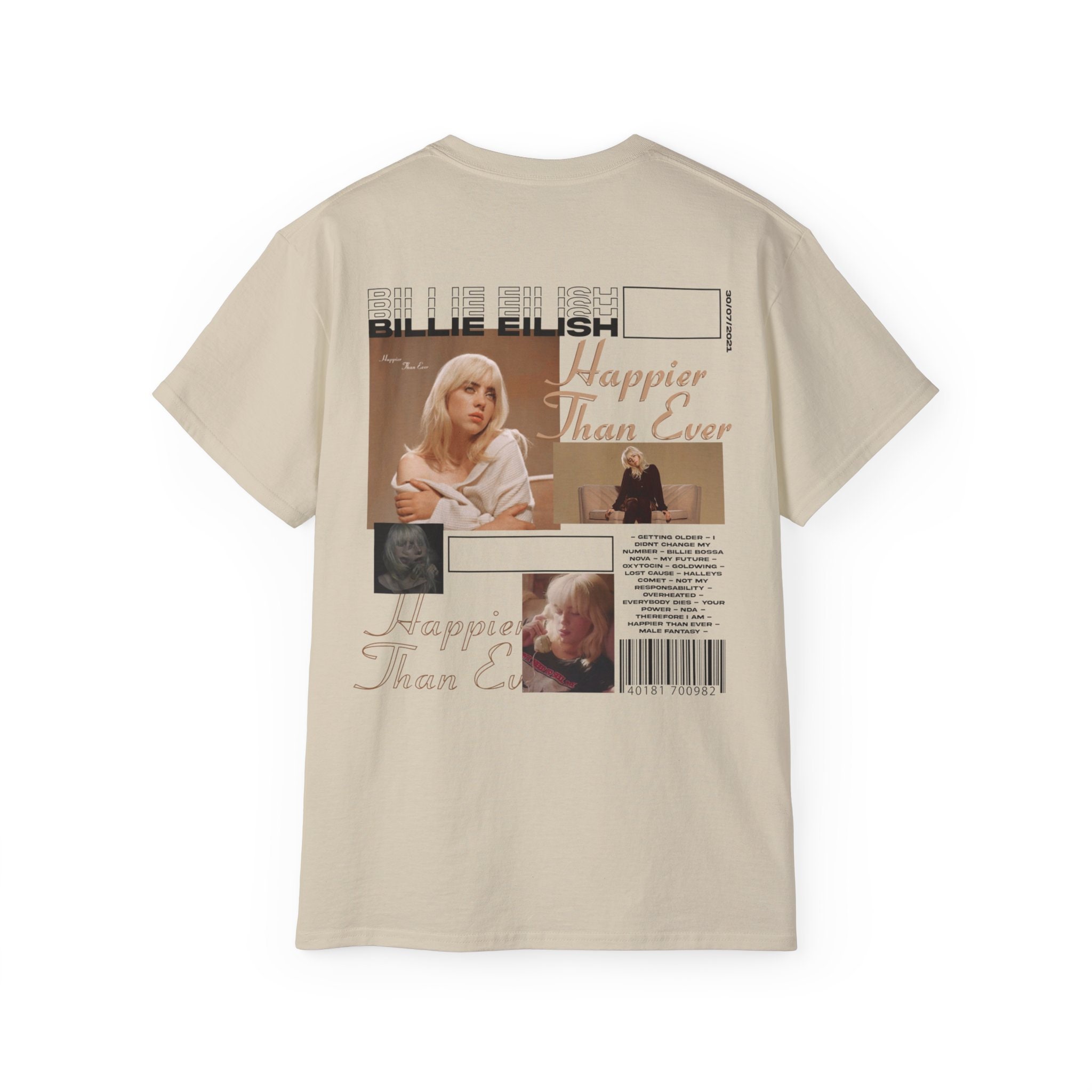 Happier than Ever Infographic T-shirt