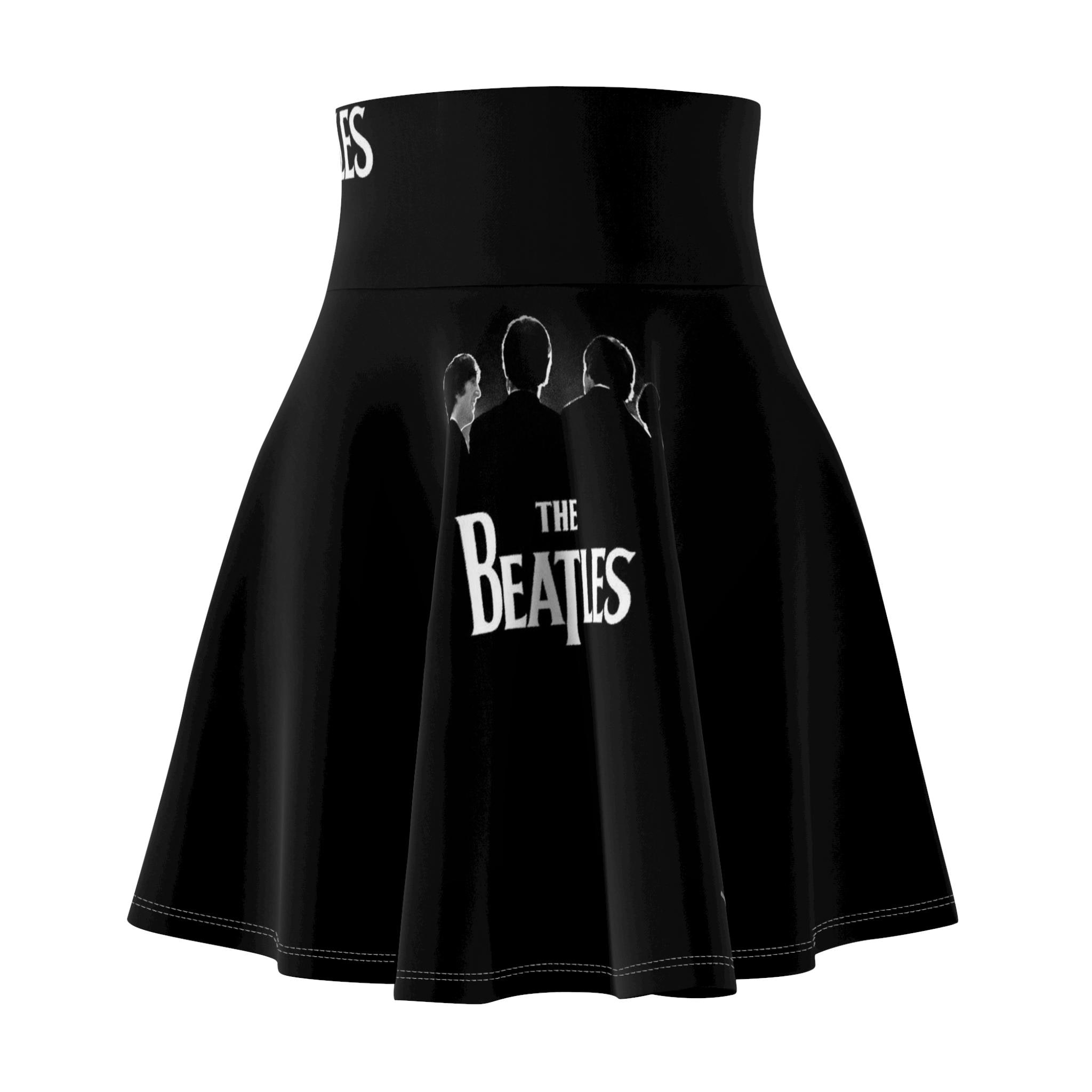 The Beatles Skater Skirt, Retro 60s Music Apparel