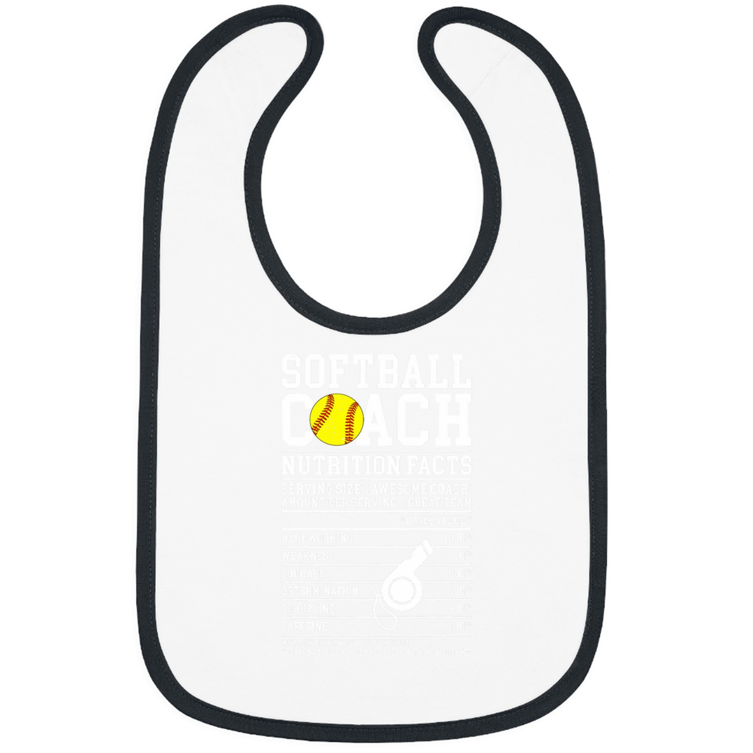 Softball Coachs Nutrition Facts Softball Coaching Bibs
