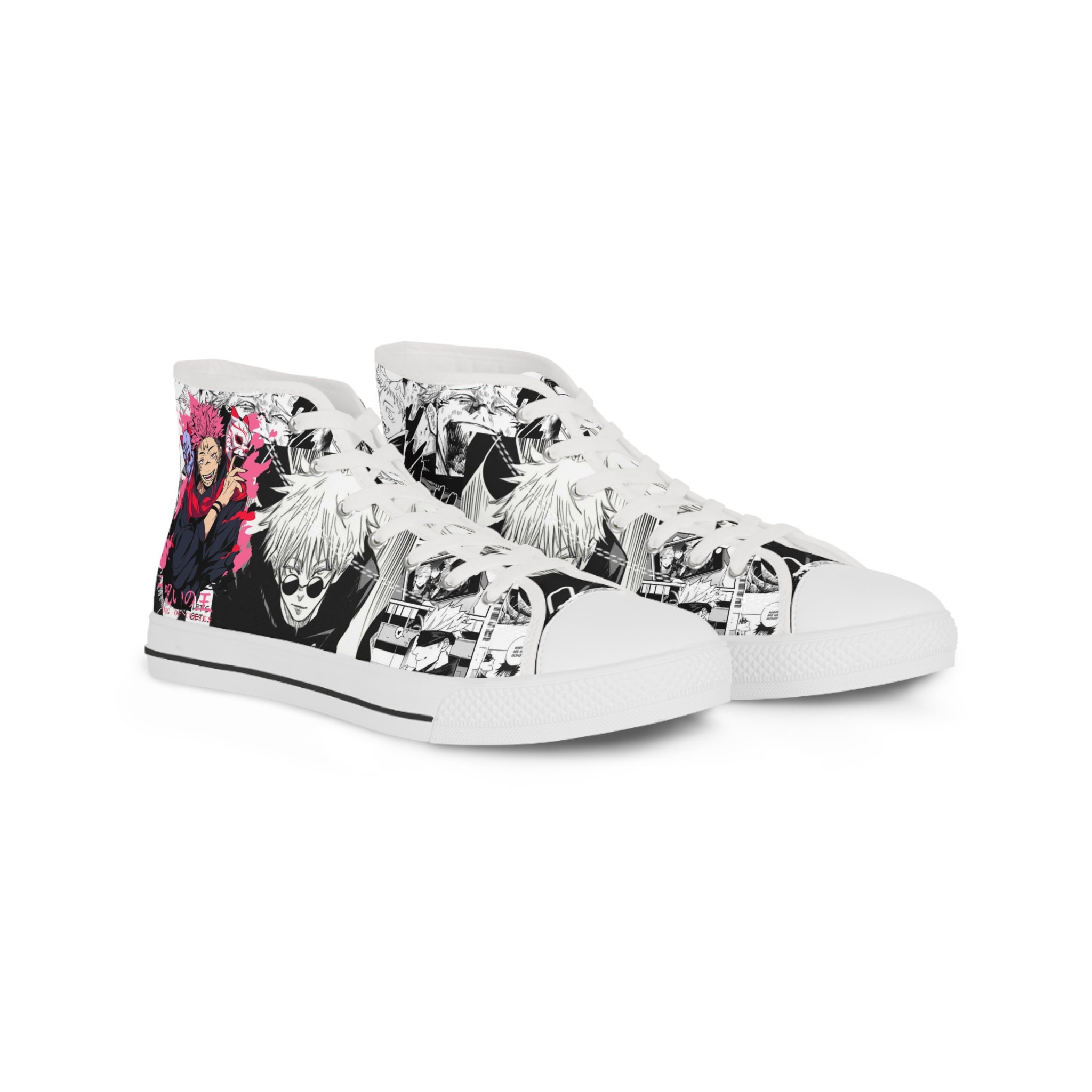 JJK Anime Manga Villain Men's High Top Sneakers