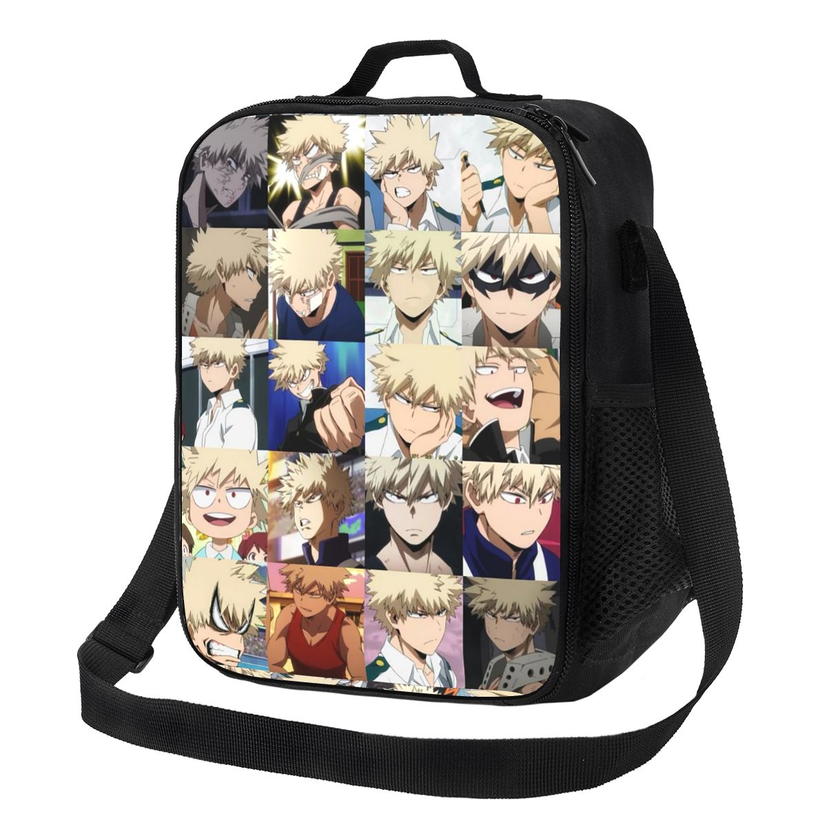 Bakugo Katsuki Hero Anime Insulated Kids Lunch Bag