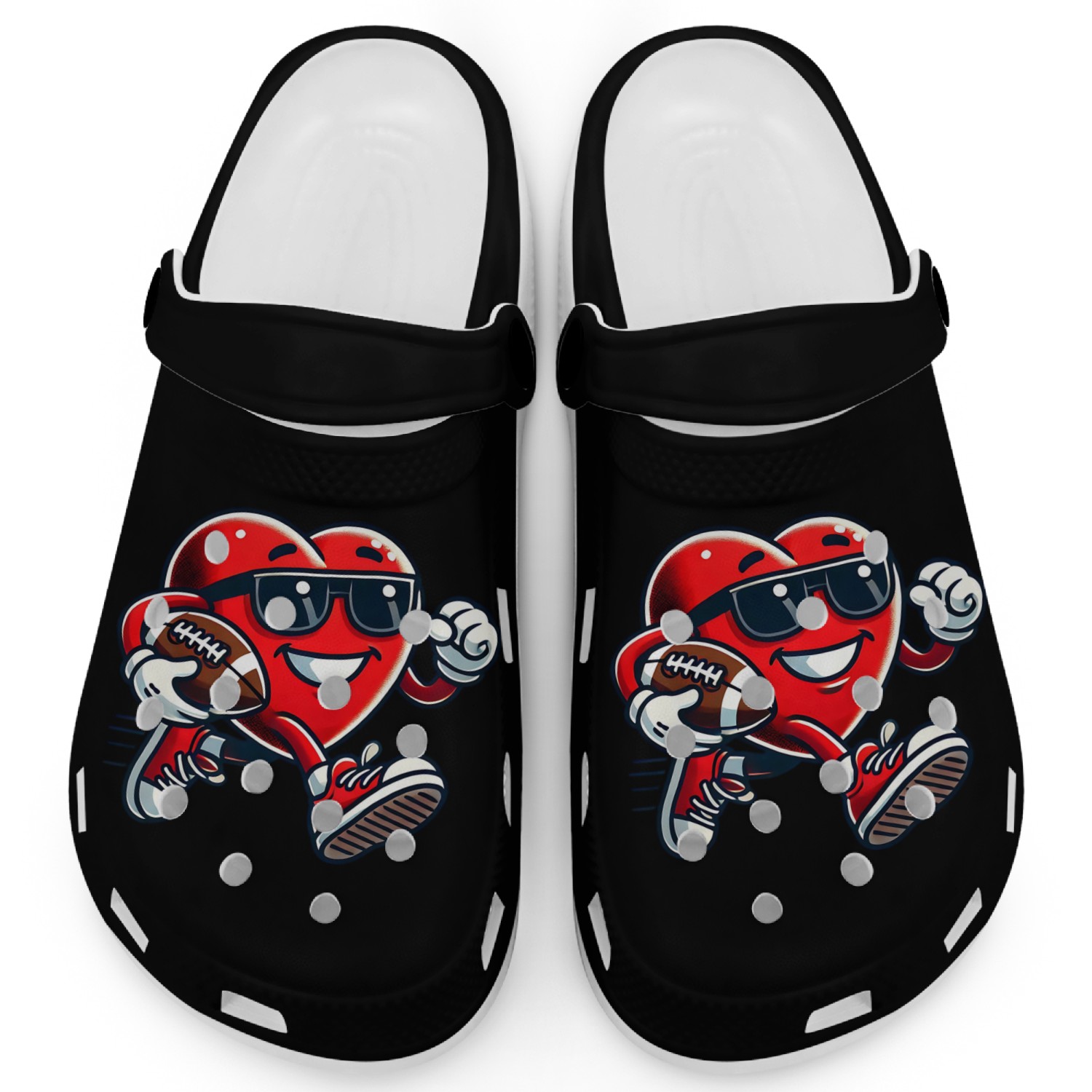 Valentines Day for Baseball Lover Baseball Clogs