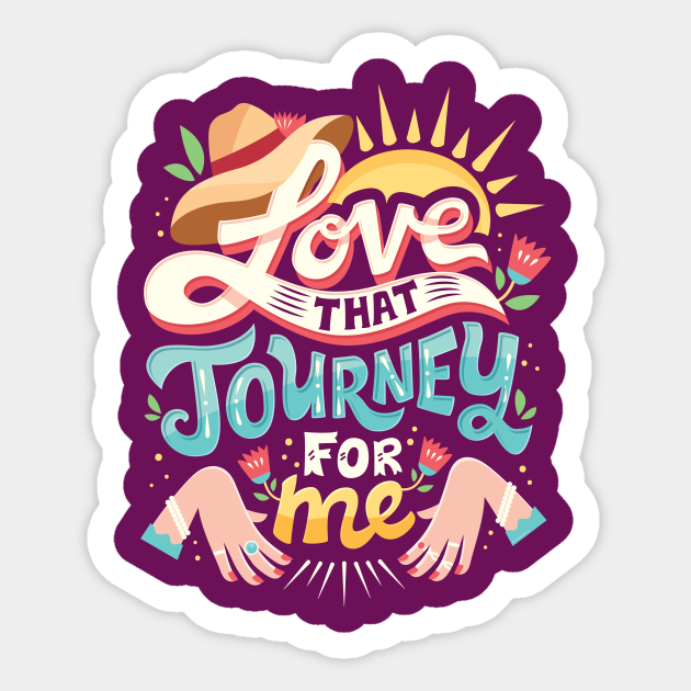 Love that journey for me - Schitts Creek - Sticker