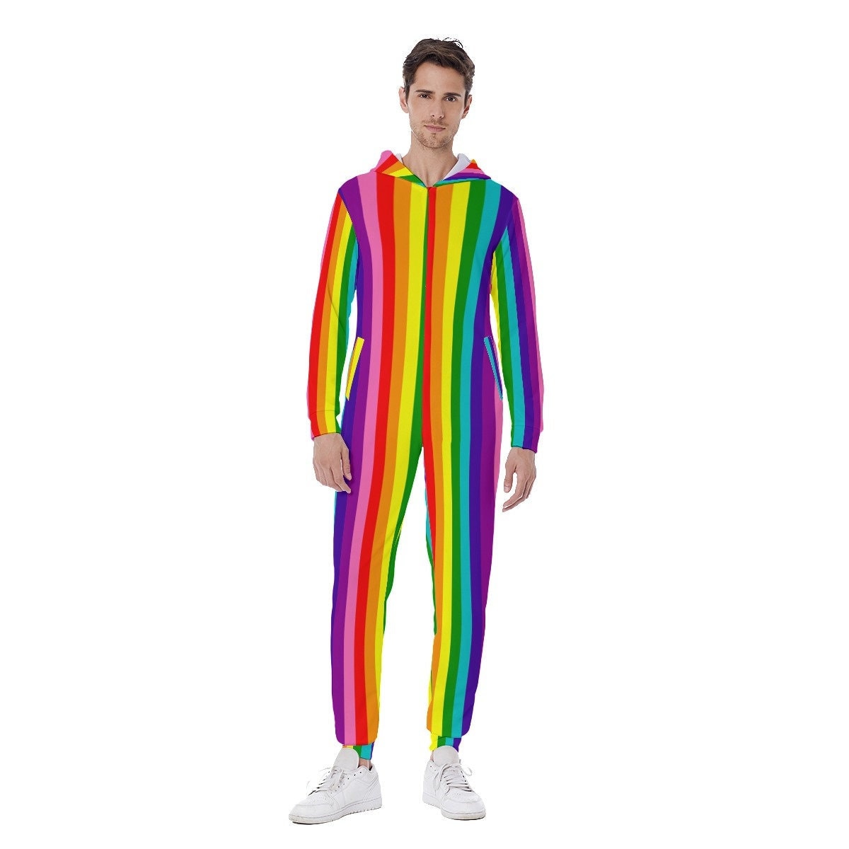 Love is Love Pajama Suit Adult Unisex Home Jumpsuit