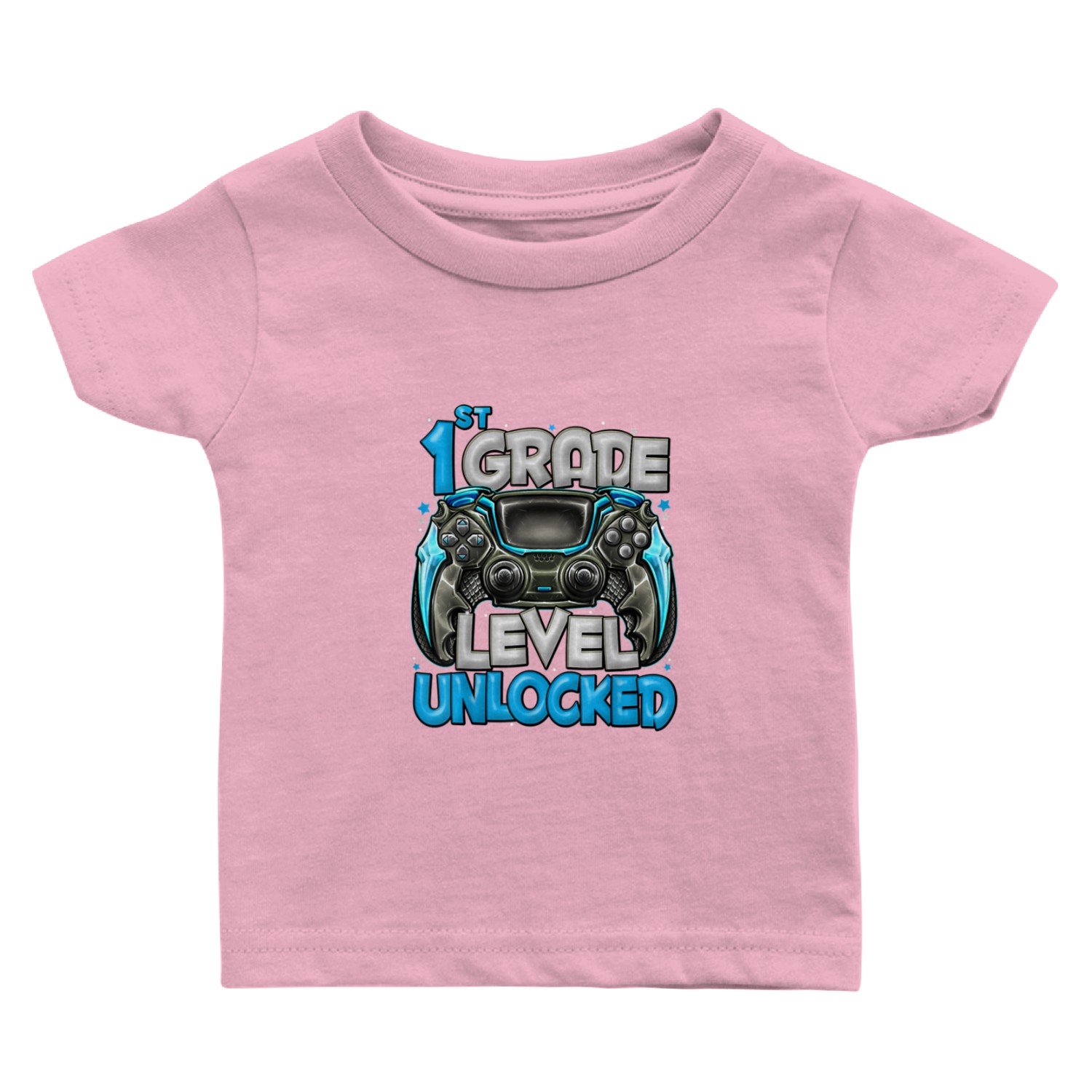 1st Grade Level Unlocked Game On 1st Grade Baby T Shirts