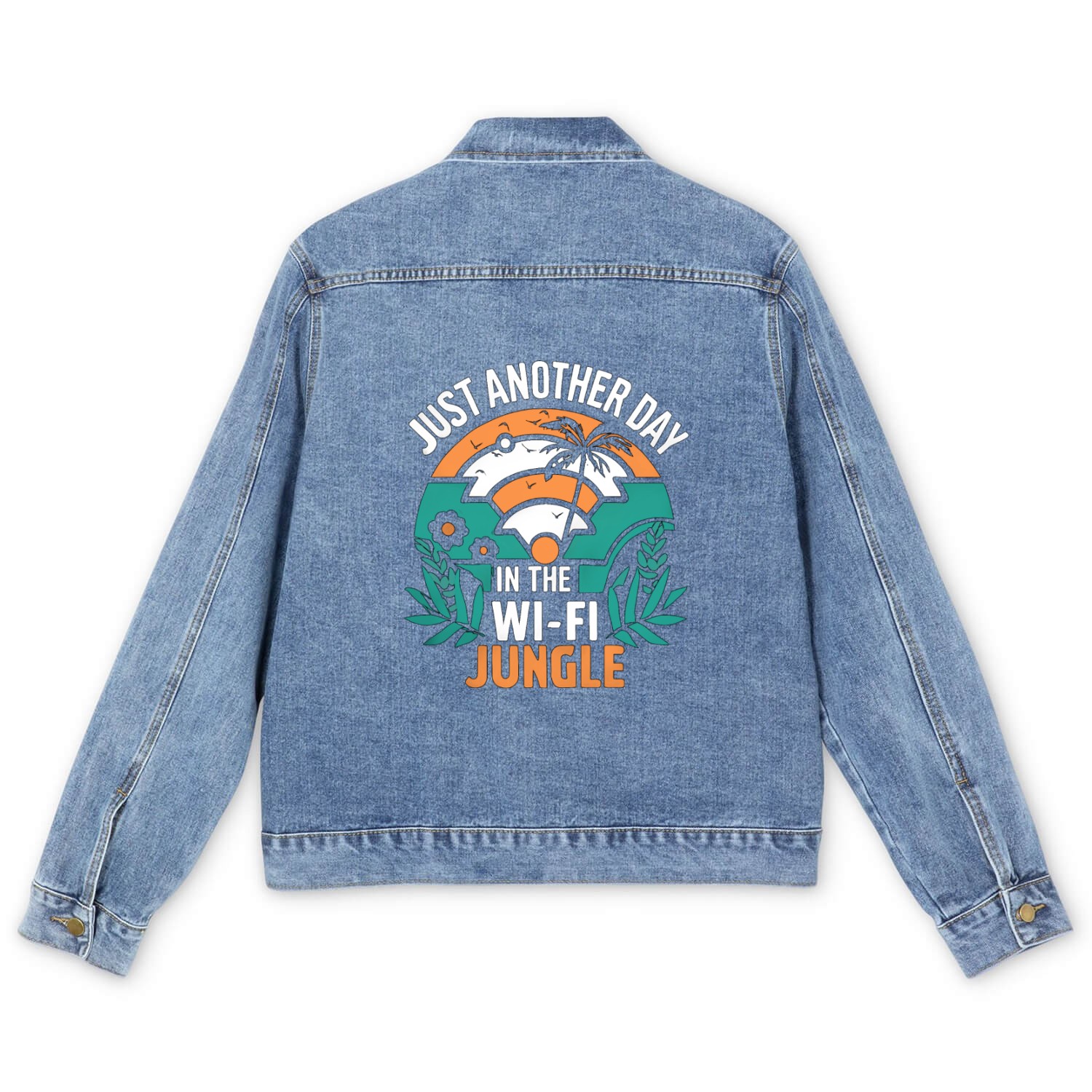 Navigating the WIFI Jungle Men's Denim Jackets