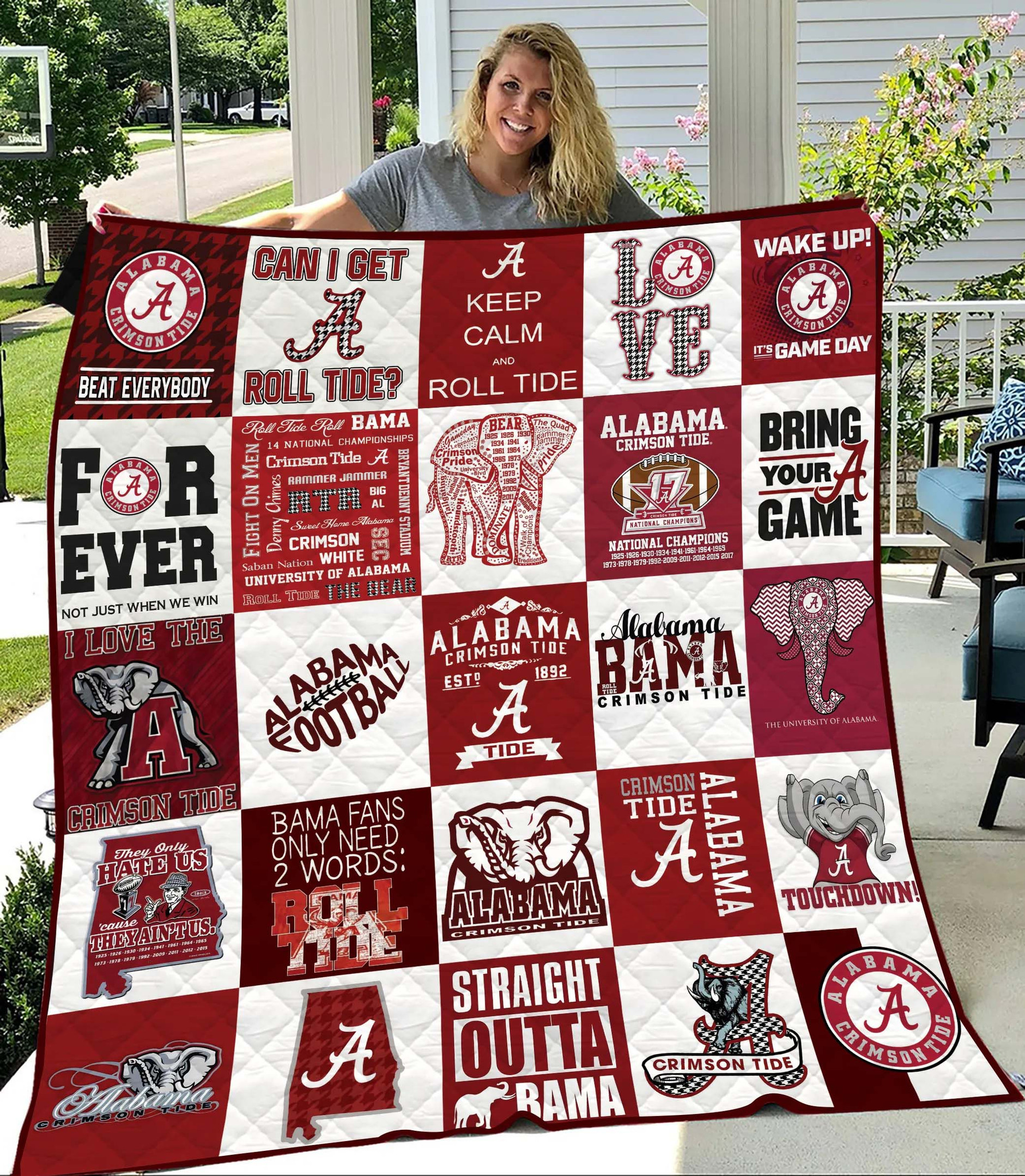 Albm Crimson Tide Quilt