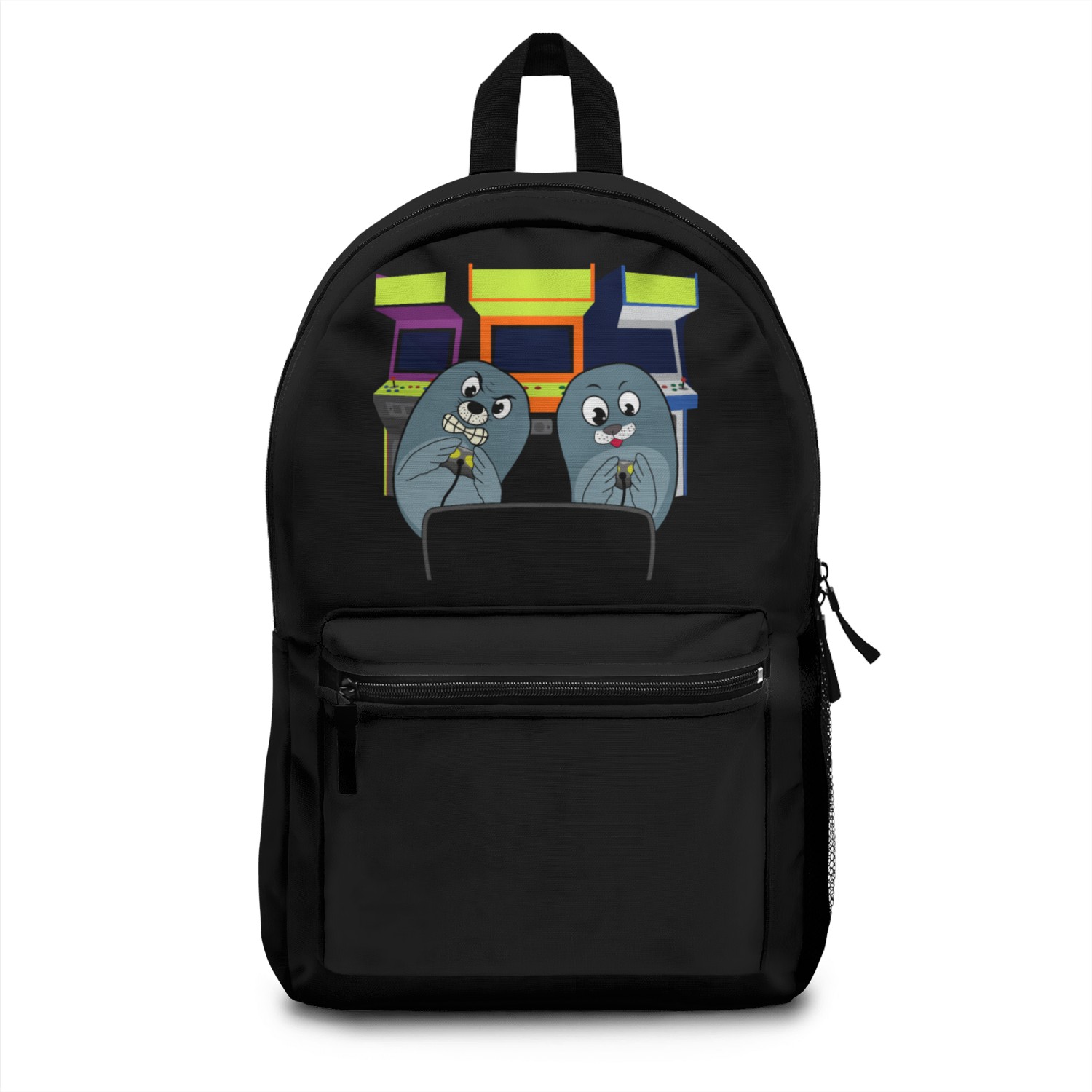 sea lion Seal Video Game gift Backpacks