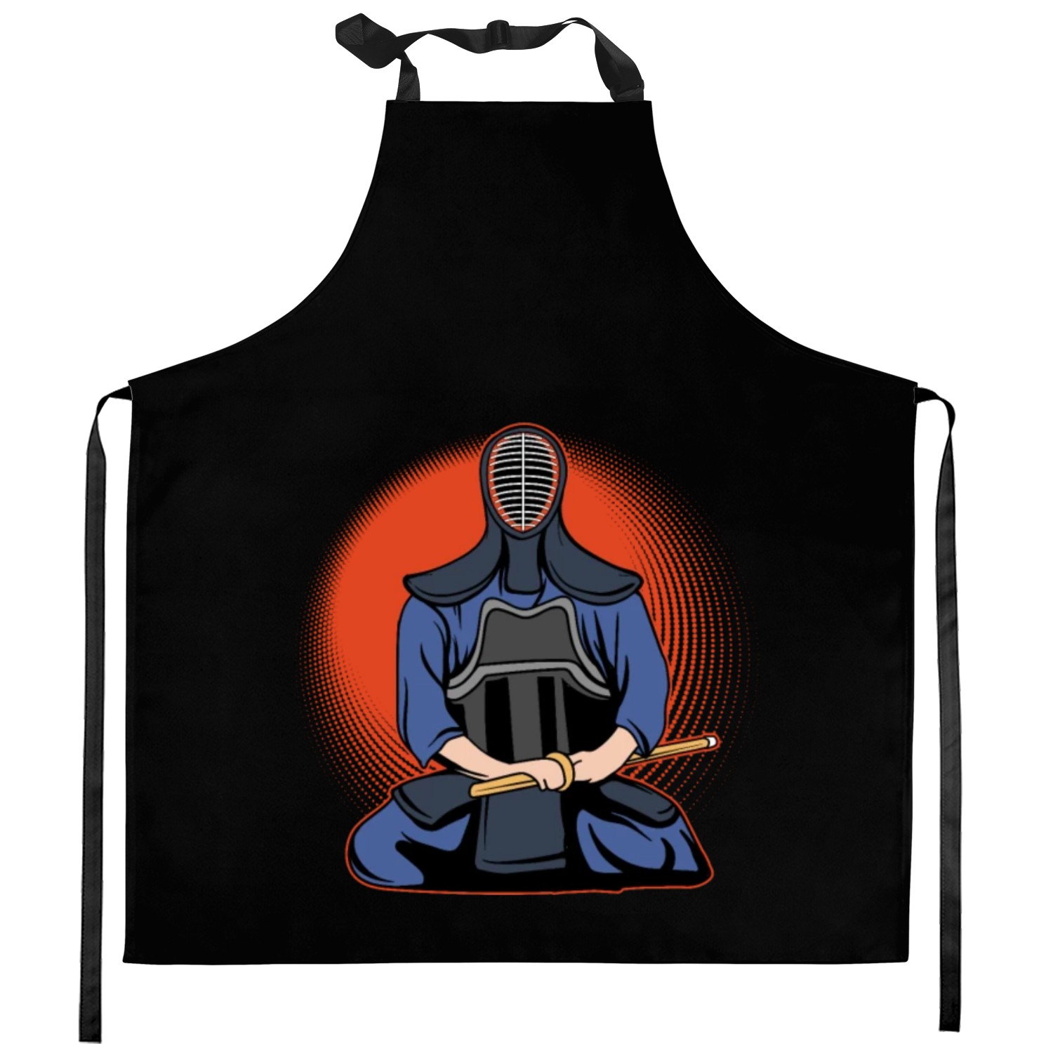 Kendo Master Kenjutsu Bamboo Swords Japanese MMA Kitchen Aprons