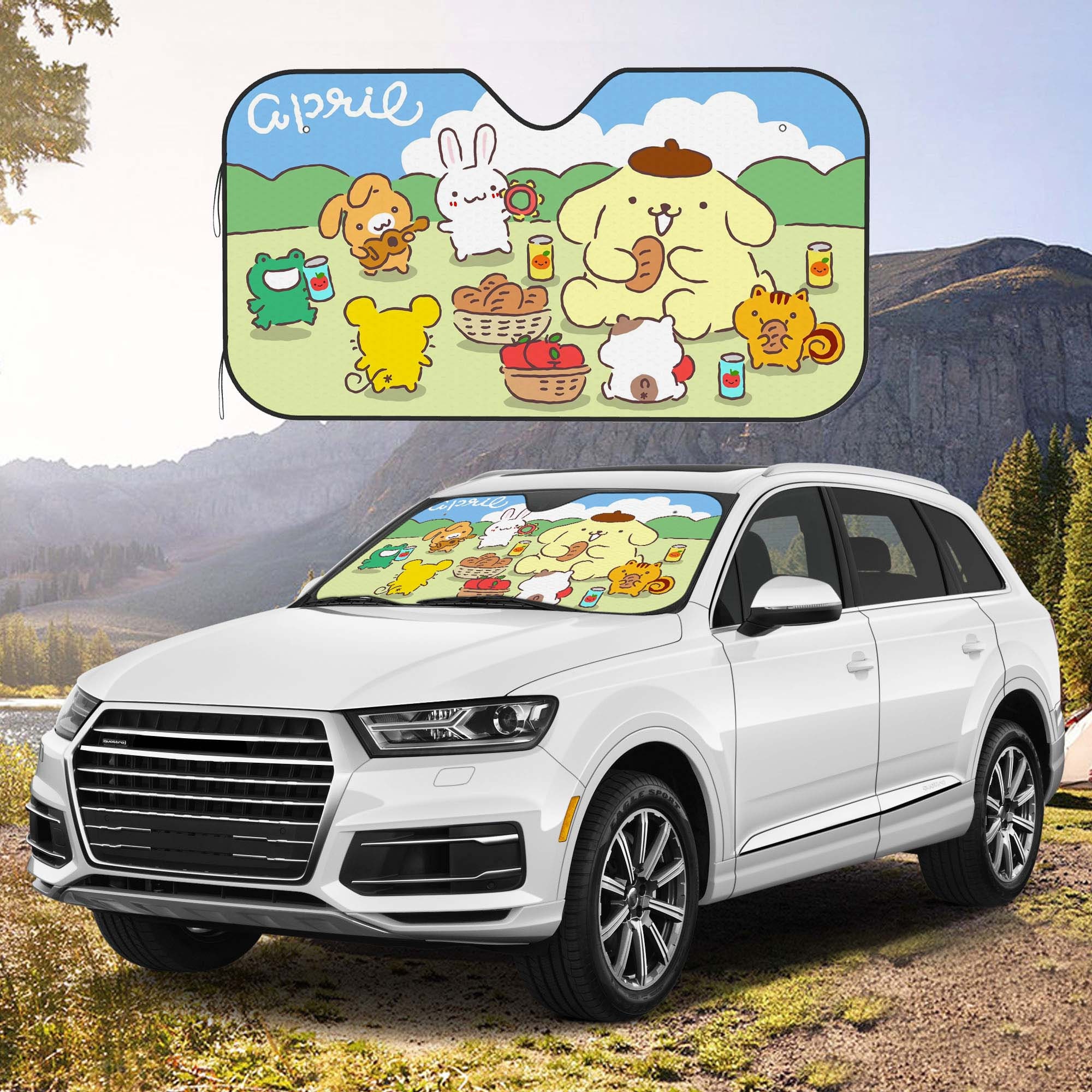 Cute Cartoon Car Sun shades, Car Accessories Cute Gifts