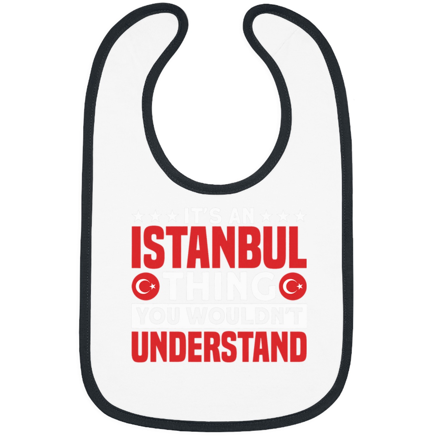 Istanbul Thing For Travellers And Tourists Bibs