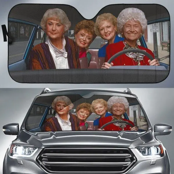 The Stay Golden Car Sun Shade