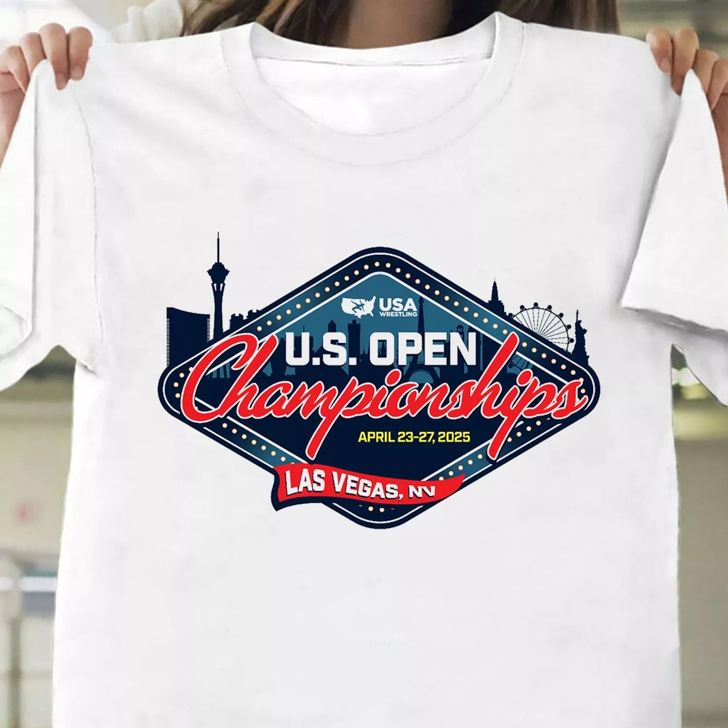 USA Wrestling 2025 U.S. Open Unisex T-Shirt - All Sizes Available