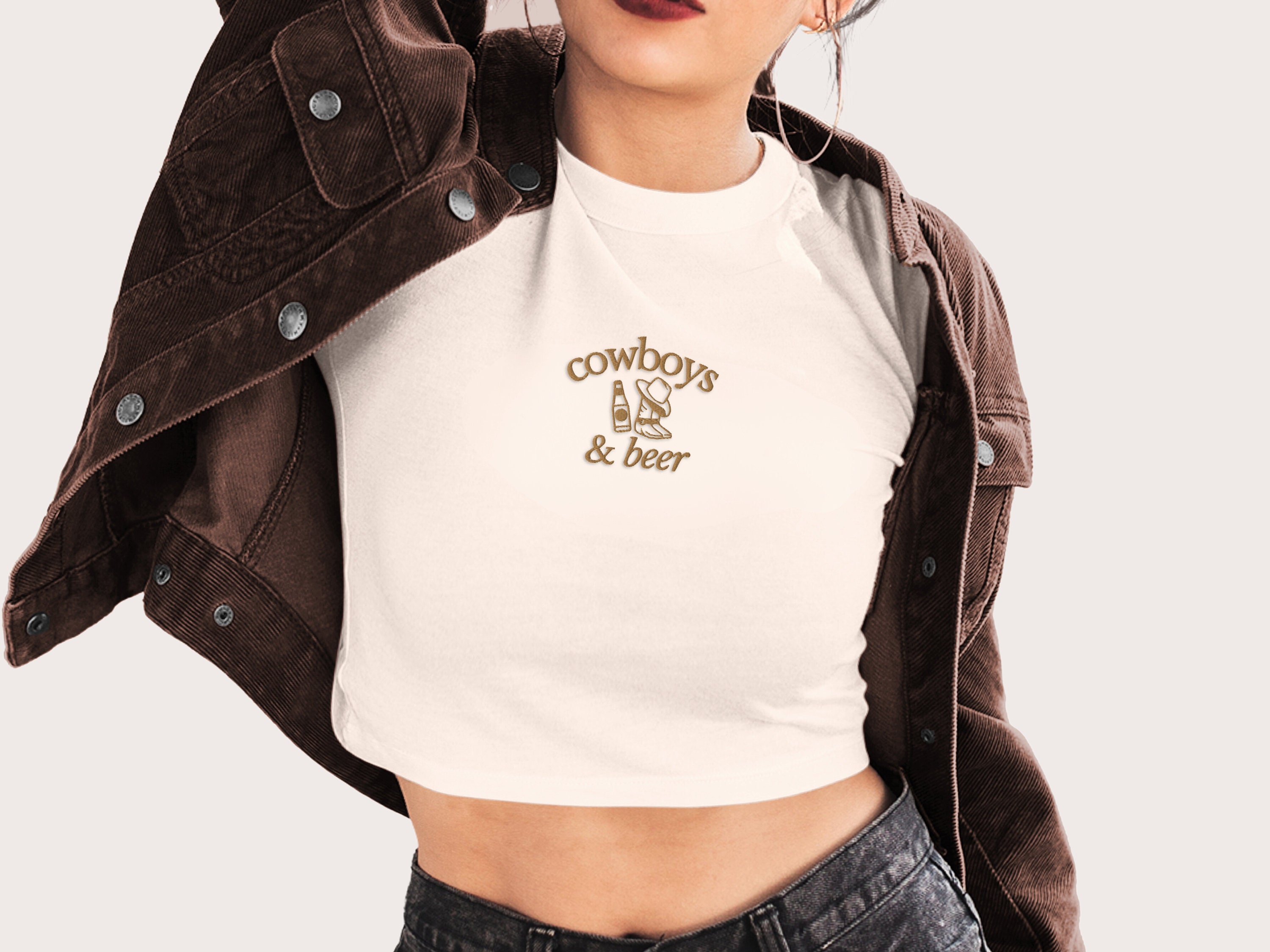 Cowboys and Beer Baby Tee
