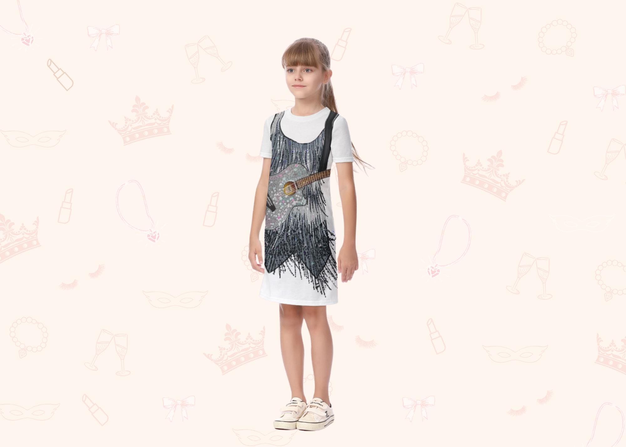 No Fear T-Shirt Dress (Kids) | Easy Costume, Fun Loungewear, Unique Gift