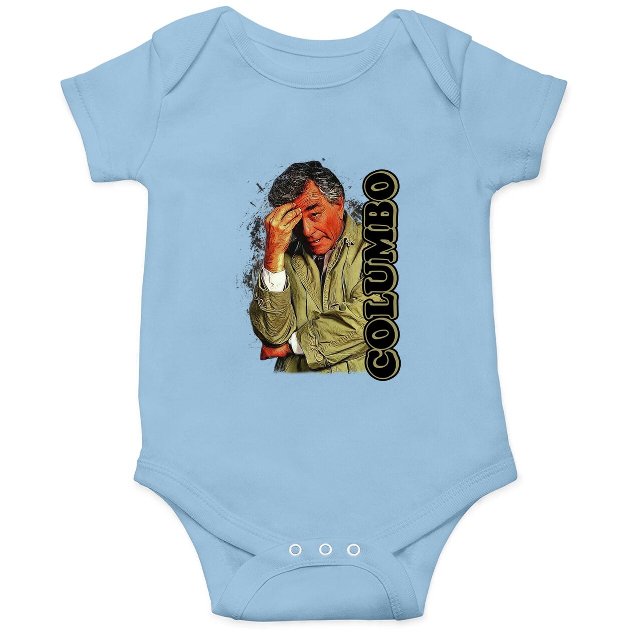 Columbo Detective Movie 80s baby Bodysuit