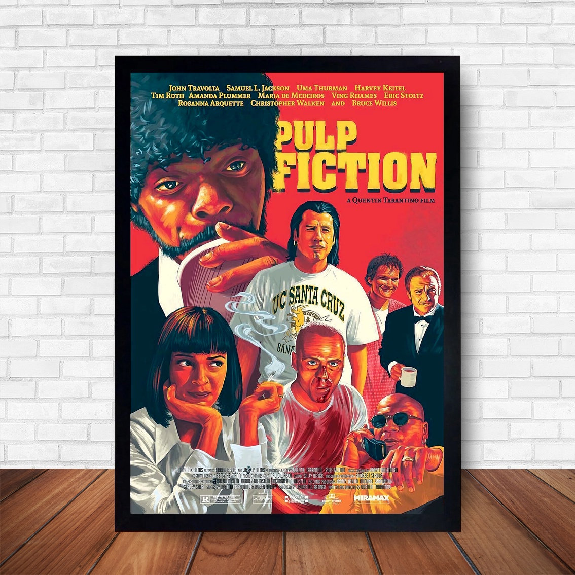 Pulp Fiction Movie Poster