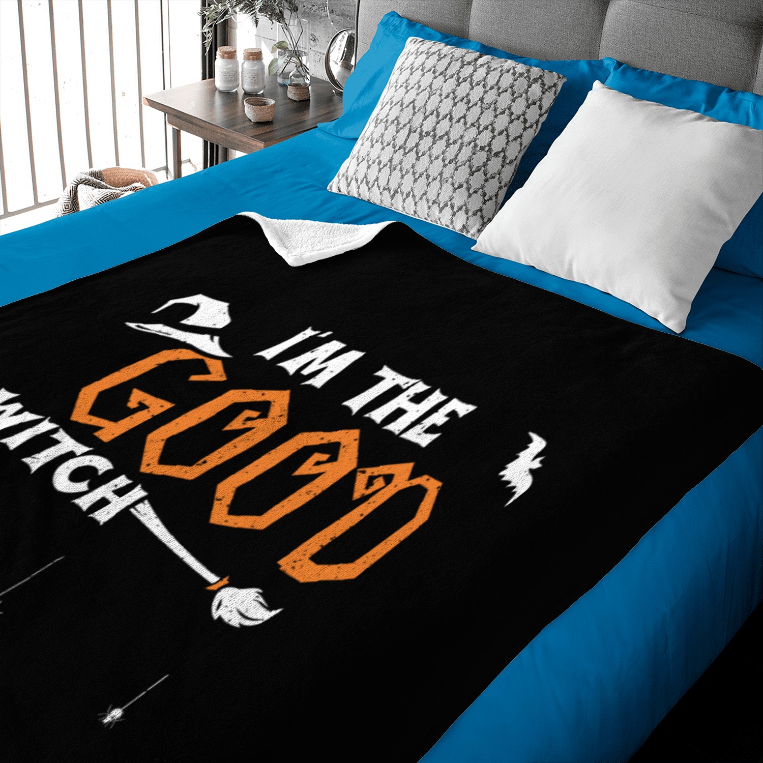 I'm The Good Witch - Halloween Baby Blankets