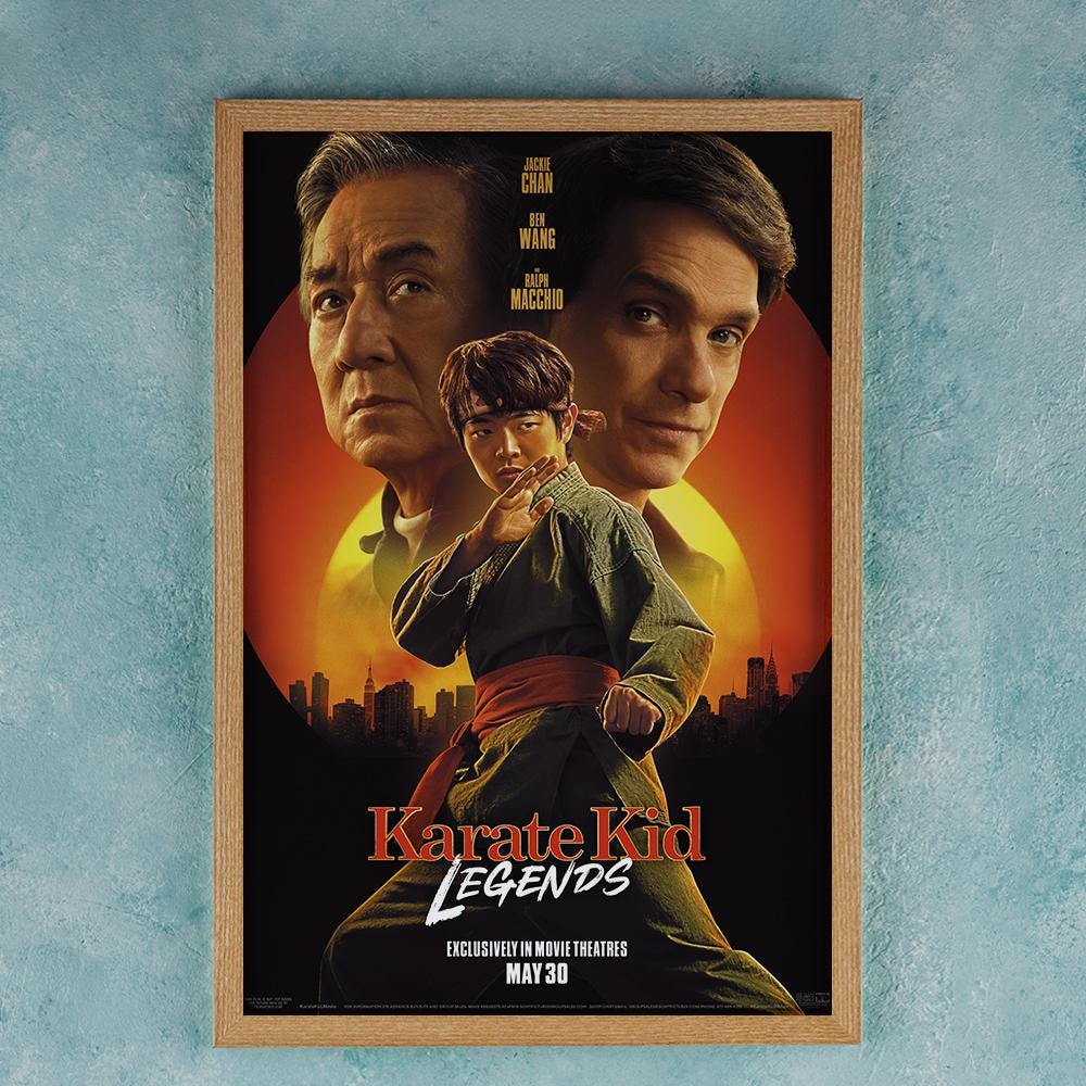 Karate Kid Legends 2025 Movie Poster Wall Art Decor Rome Decor Film Poster Collectibles Birthday Gifts