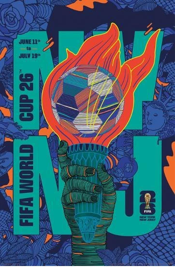 FIFA World Cup 2026 - New York New Jersey Poster
