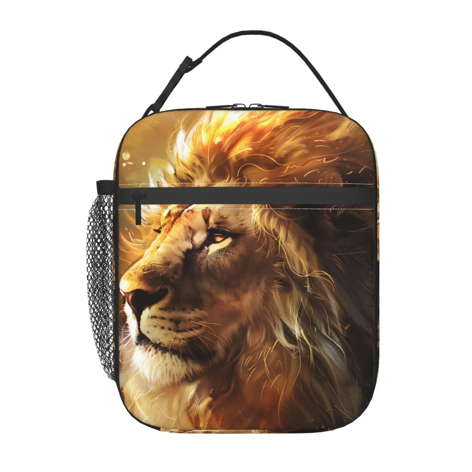 Lion Lunch Bag for Kids Boys Girls