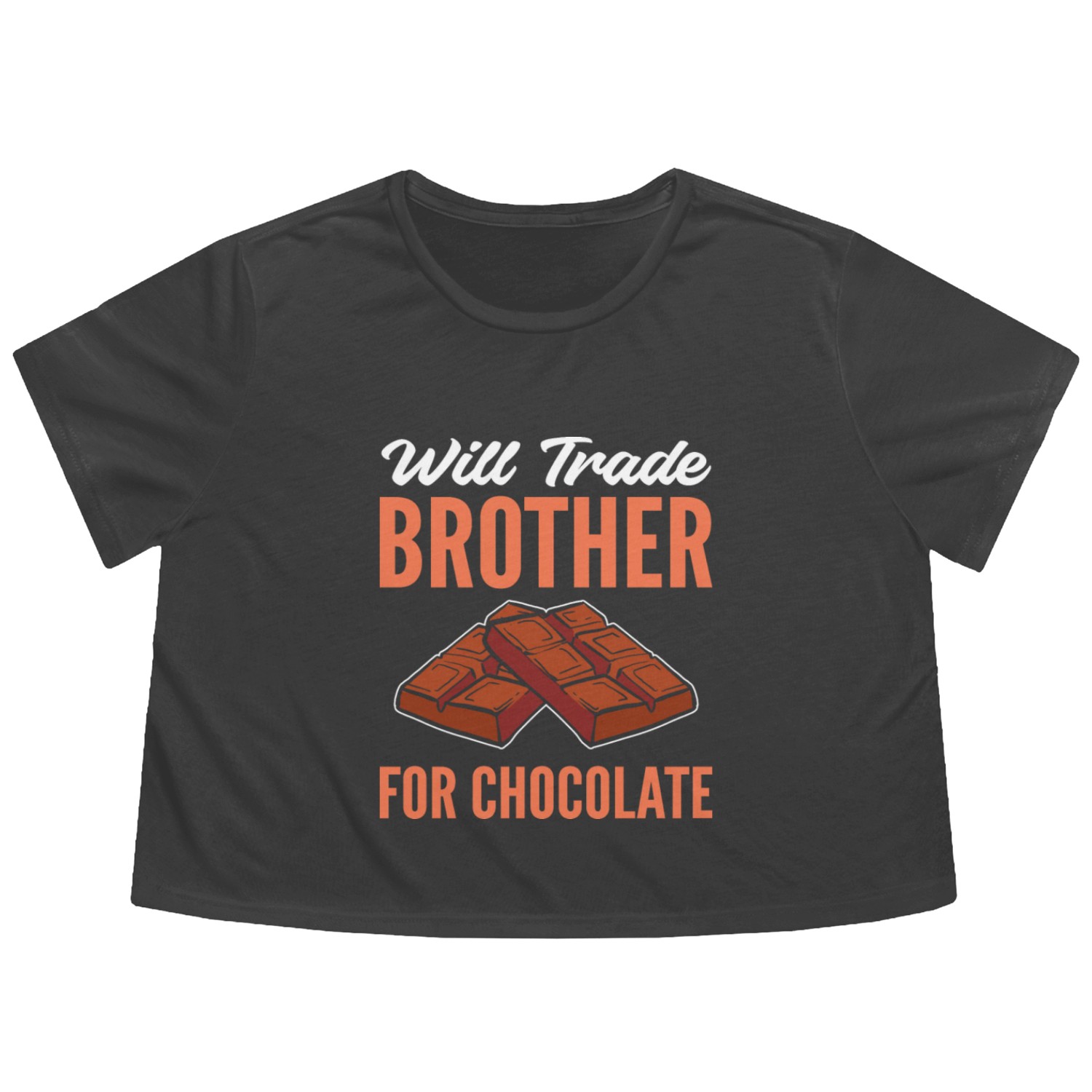 Will Trade Brother Sweet tooth Gift Flowy Cropped Tees
