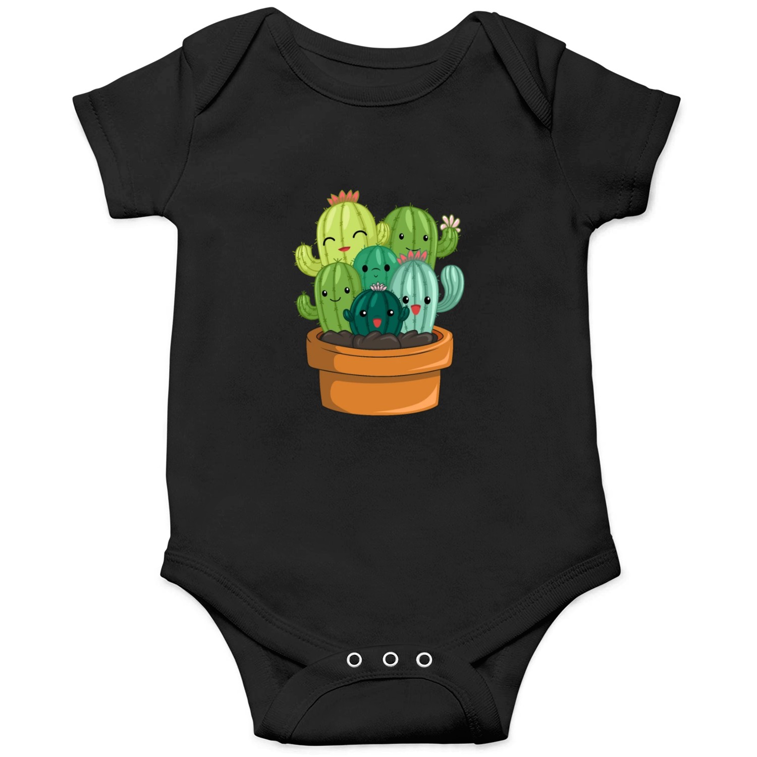 Happy cactus succulent family Onesies