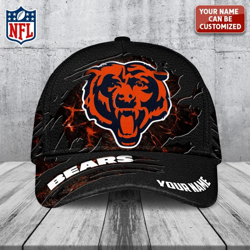 Personalized Bears Classic Cap, Gift For Fans