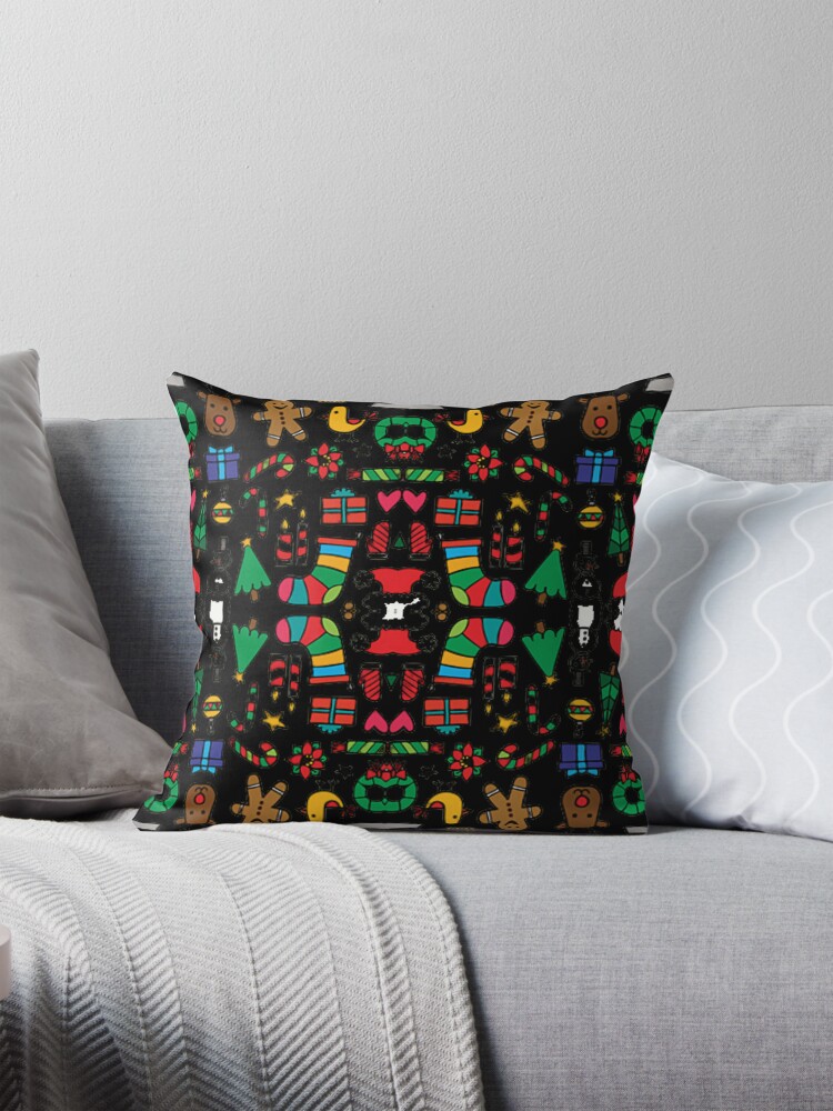 Christmas pattern #23 Pillow