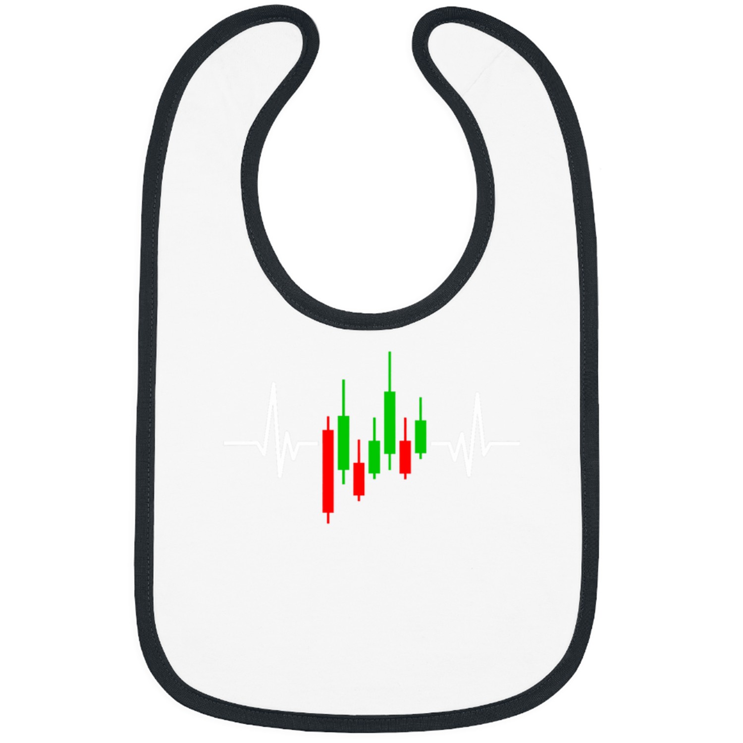 Day Trader Heartbeat Bibs
