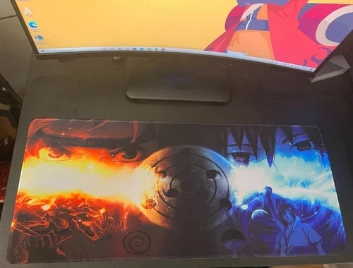 Narutoo vs Sasuke Final Battle Edition Gaming Mouse Pad, Anime Mousepad