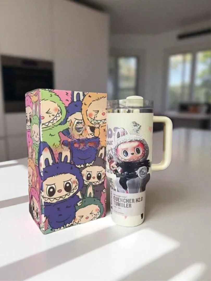 LaBuBu 40oz Style Tumbler with Gift Box | Kawaii Cup | Limited Edition