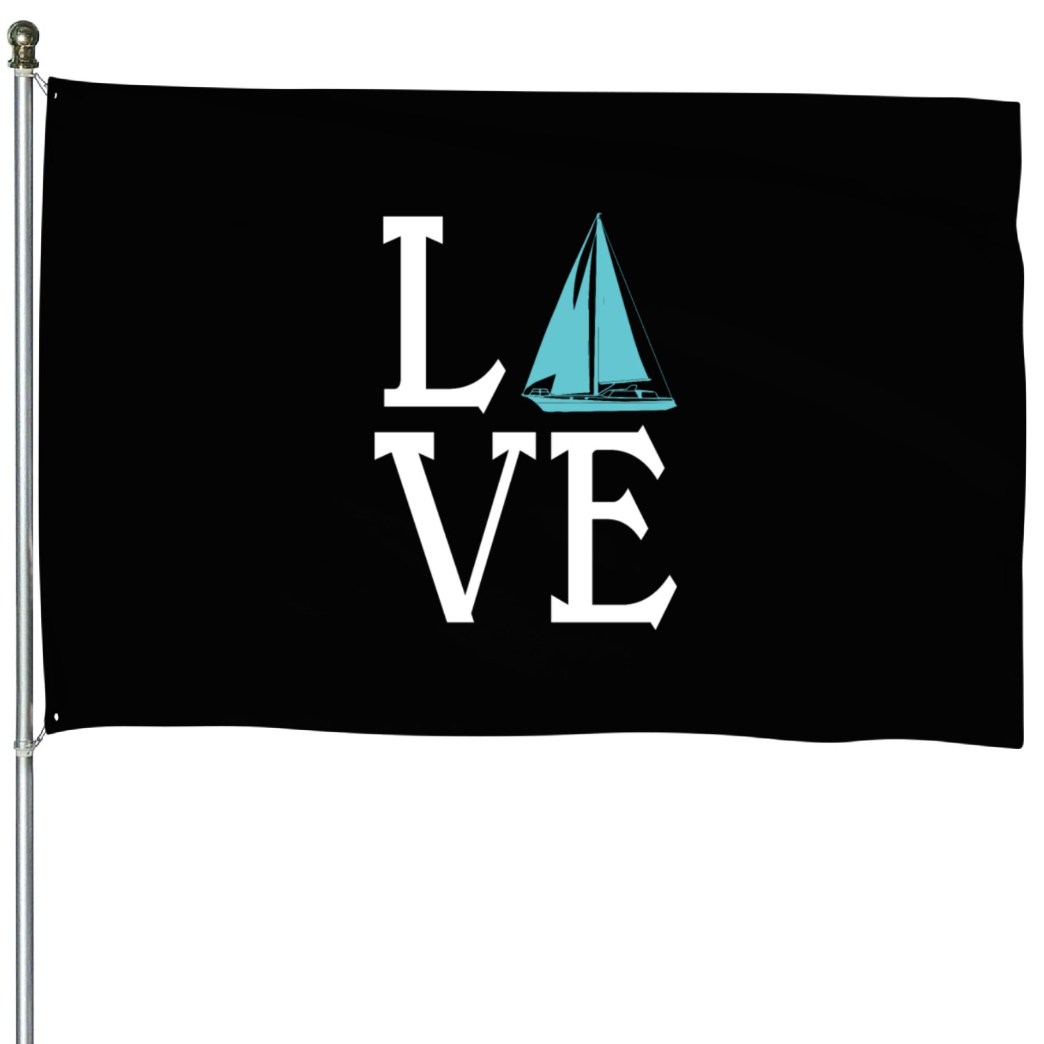 Sailing Love Sailor Sailboat Sail Yacht Captain House Flags