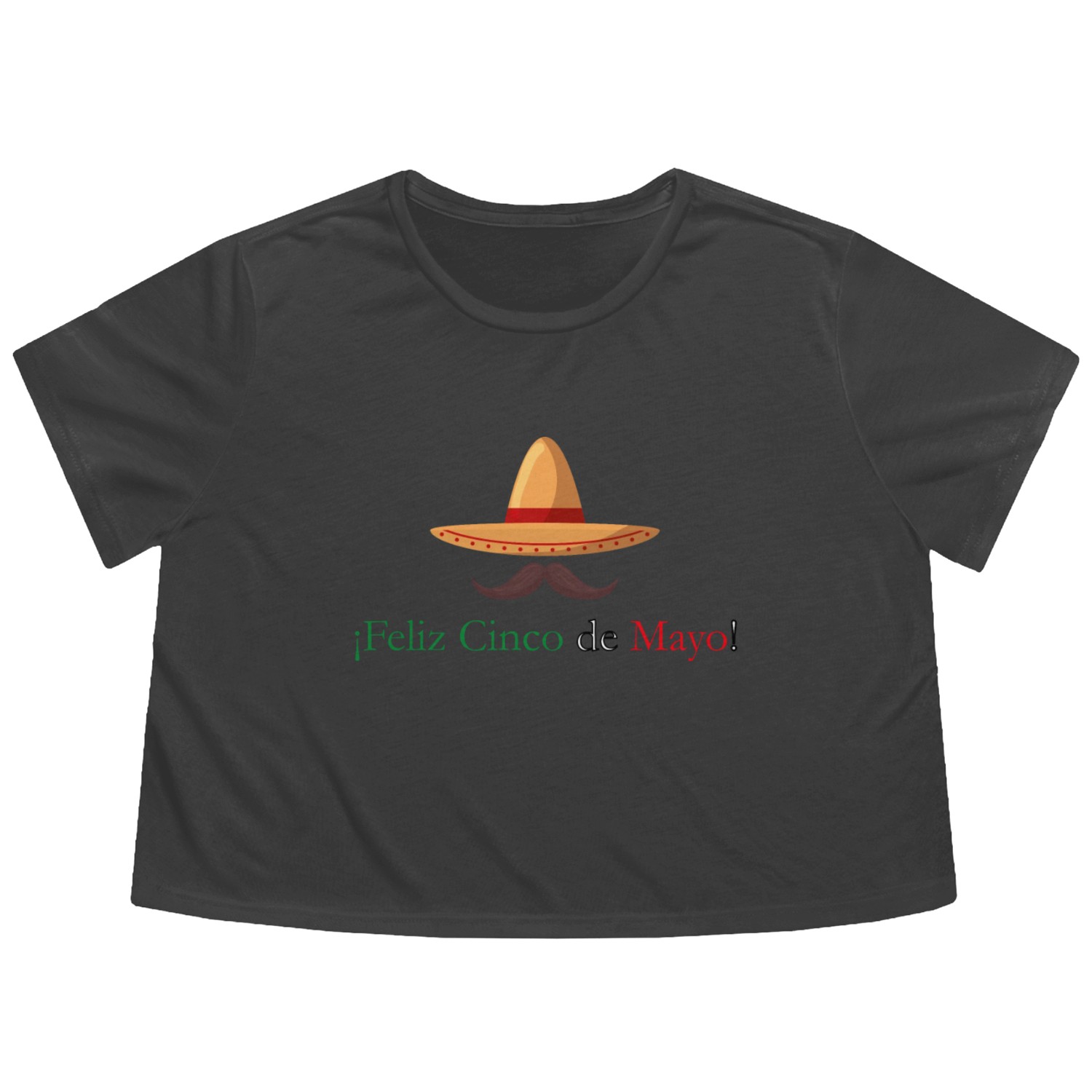 Happy Cinco de Mayo ! Flowy Cropped Tees