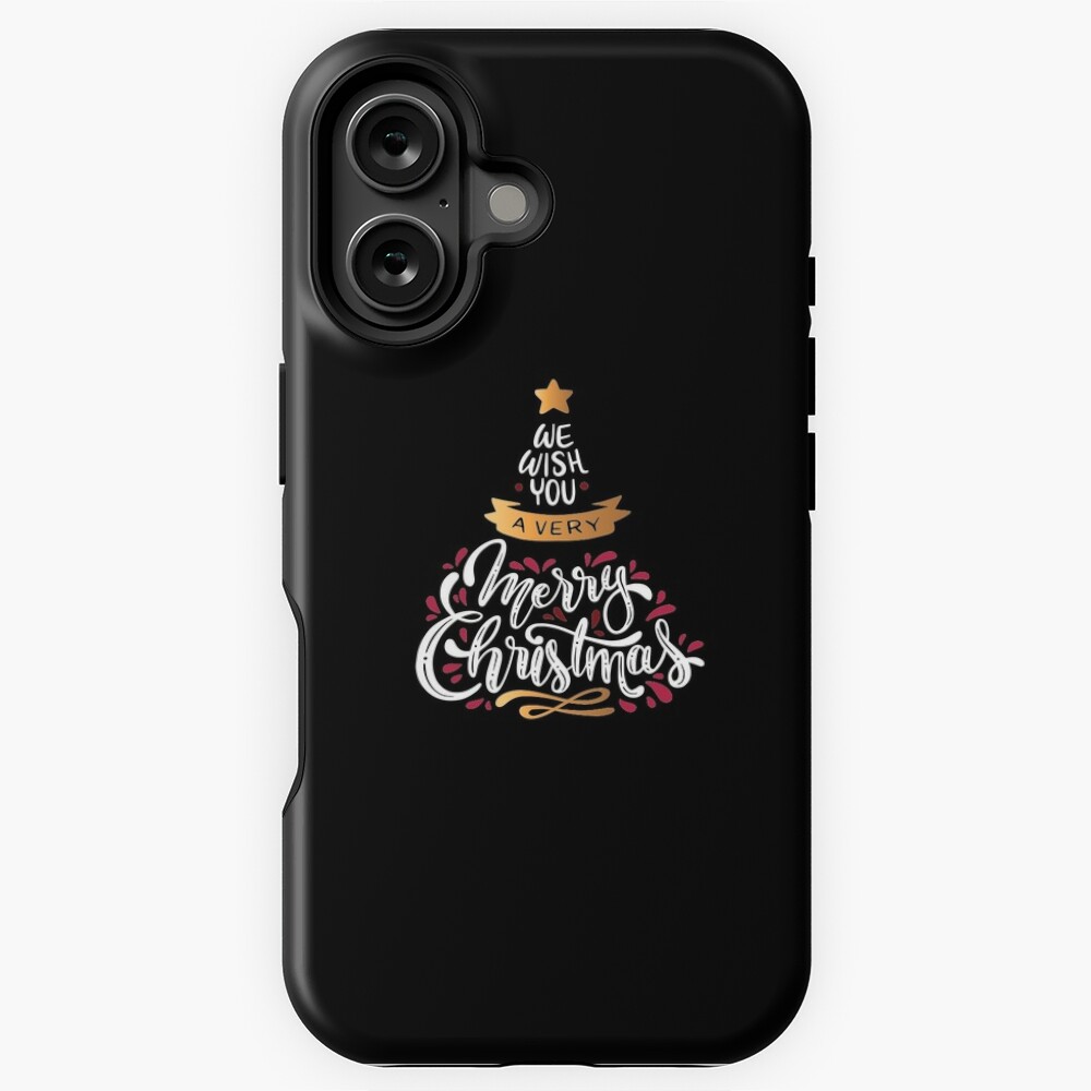 We Wish You A Very Merry Christmas Gift iPhone Case