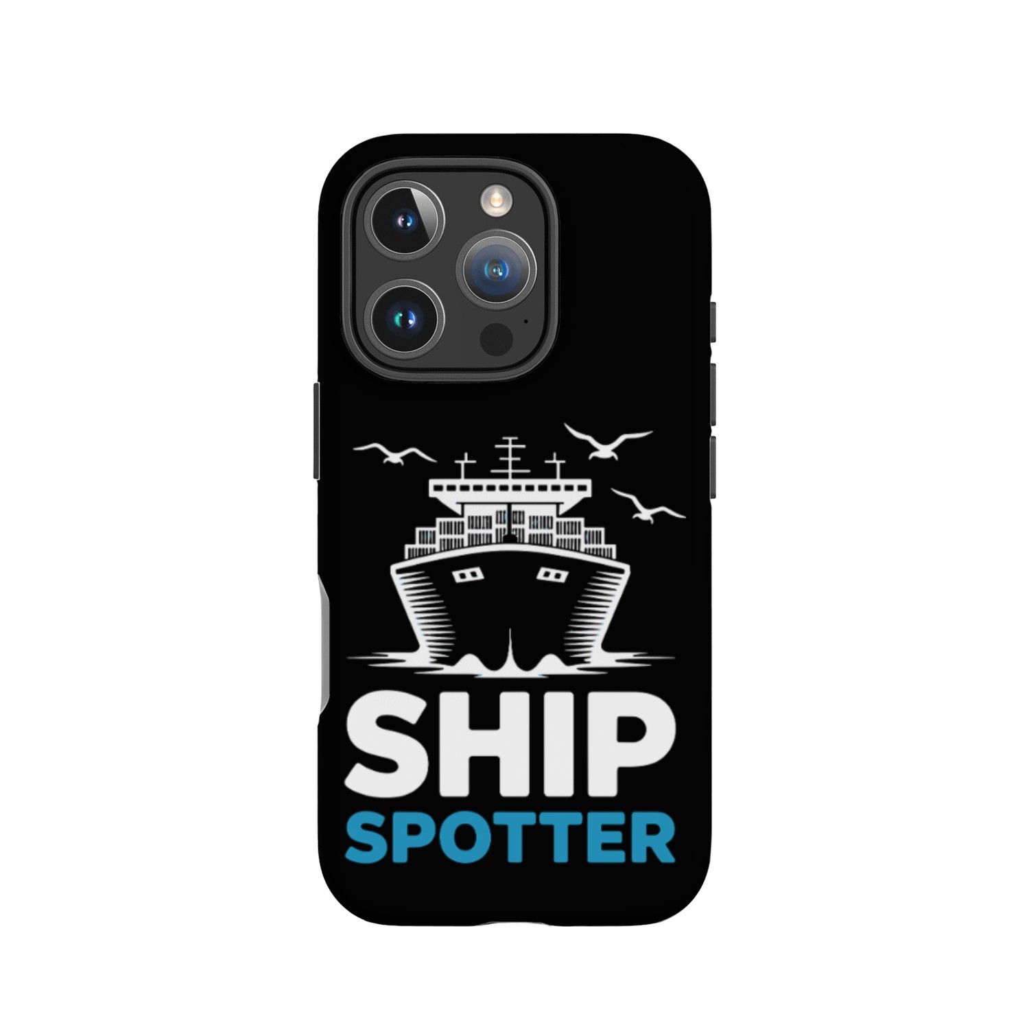 Ship Spotter Enthusiast Design IPhone Cases