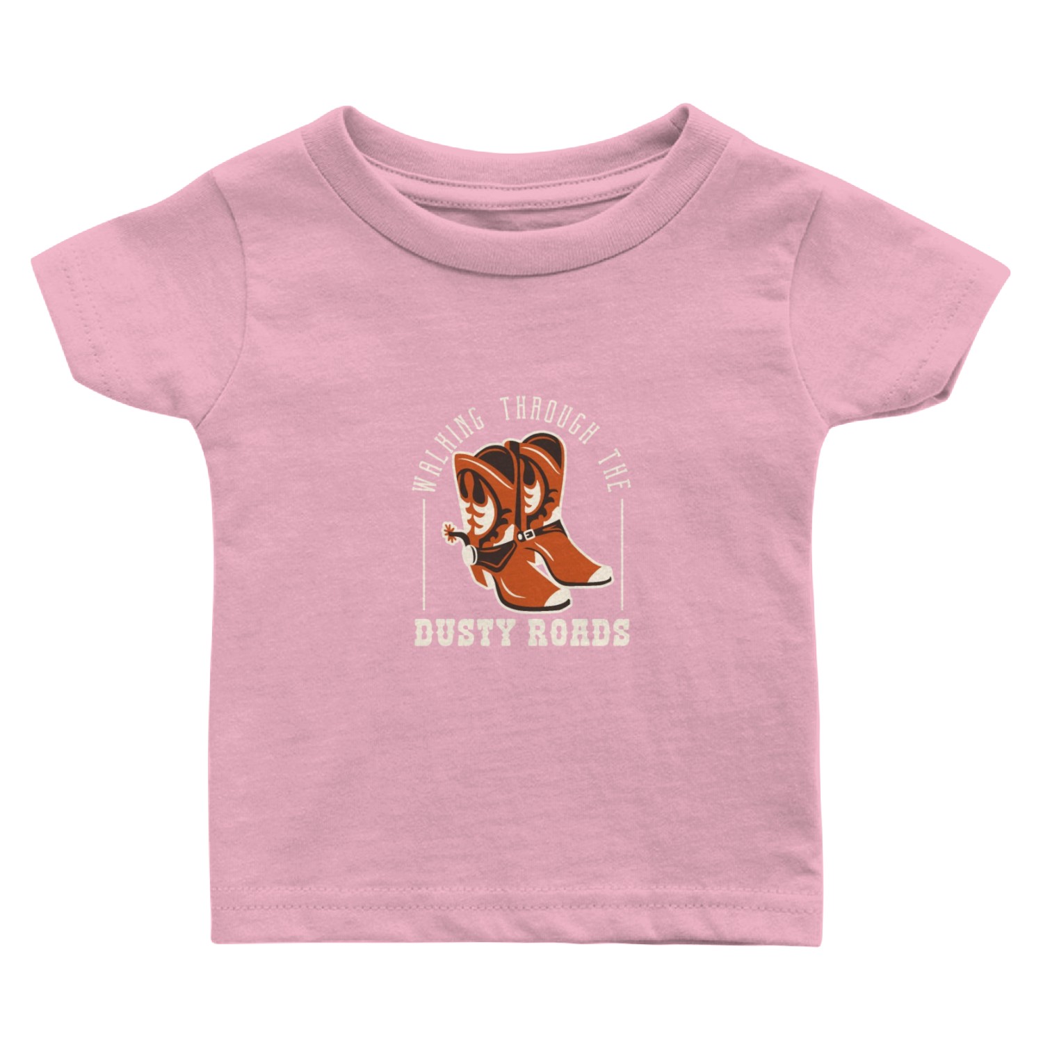 Cowboy Barn Bull Rider Rodeo Country Western Movie Baby T Shirts