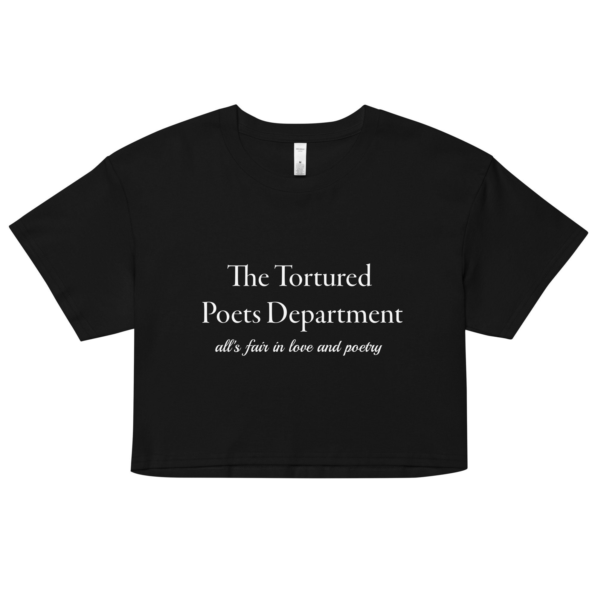 TTPD The Tortured Poets Department Crop Top