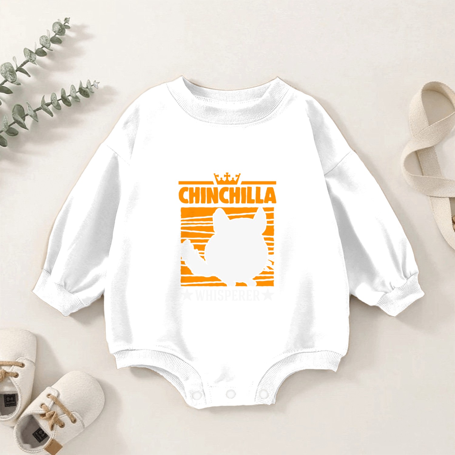 Chinchilla Whisperers Baby Romper Sweatshirts