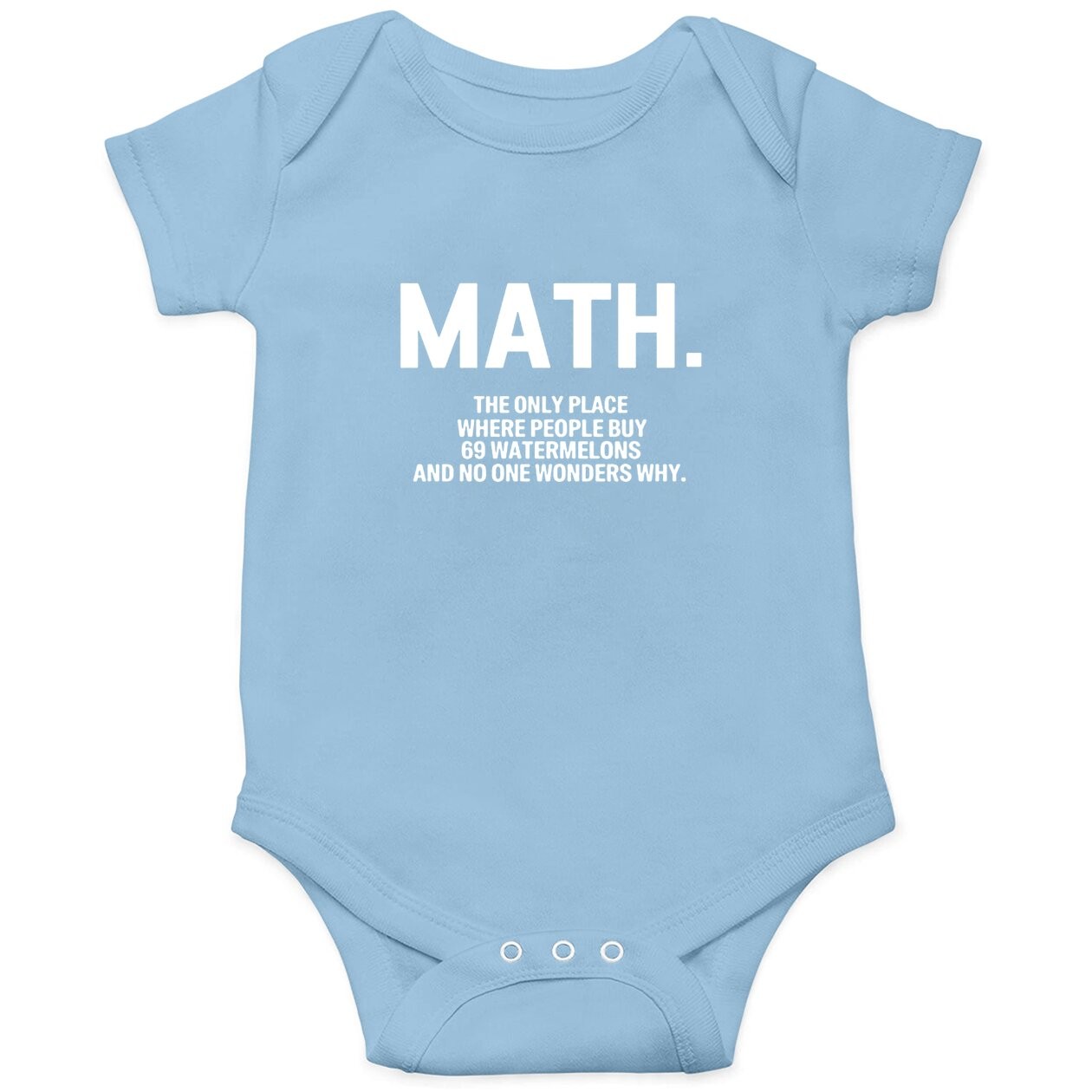 Math Blackmyth Baby Bodysuit