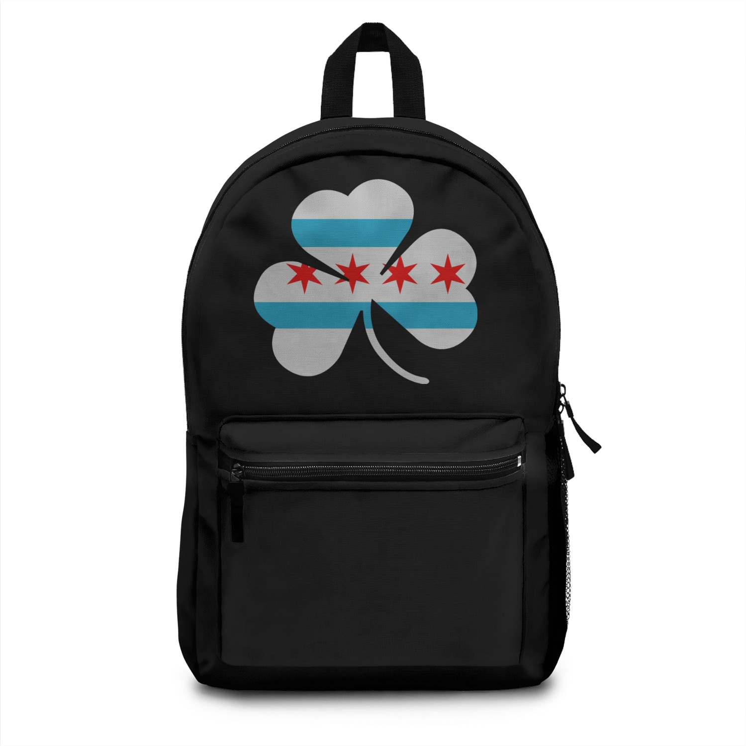 Irish Chicago Flag Shamrock Backpacks