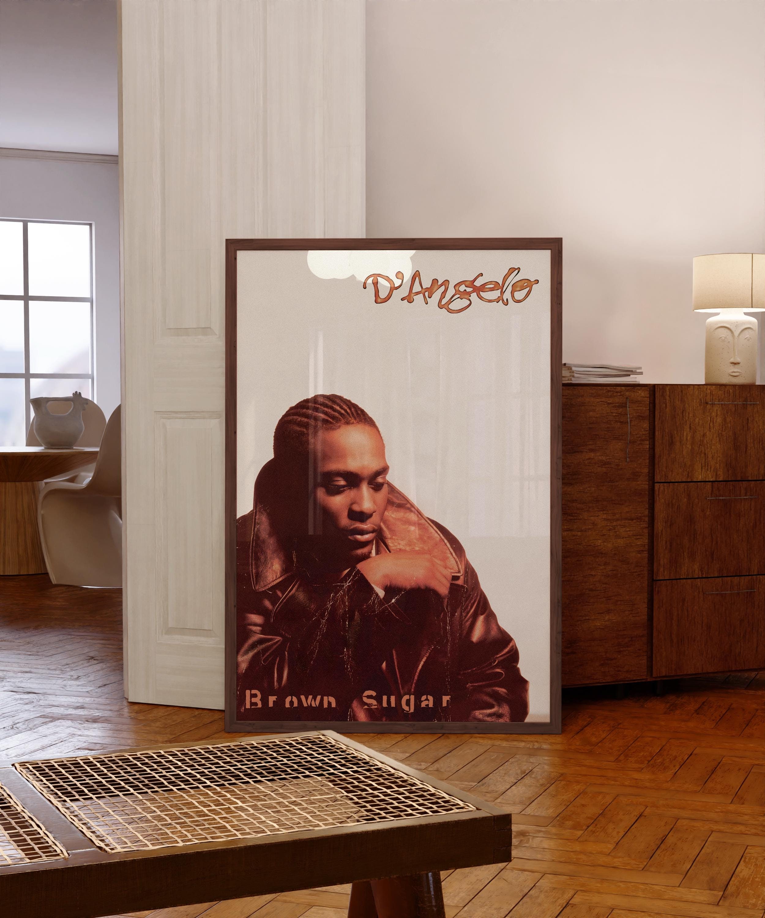 D'Angelo - Brown Sugar Poster, Wall Art , Wall Decor, Music Poster